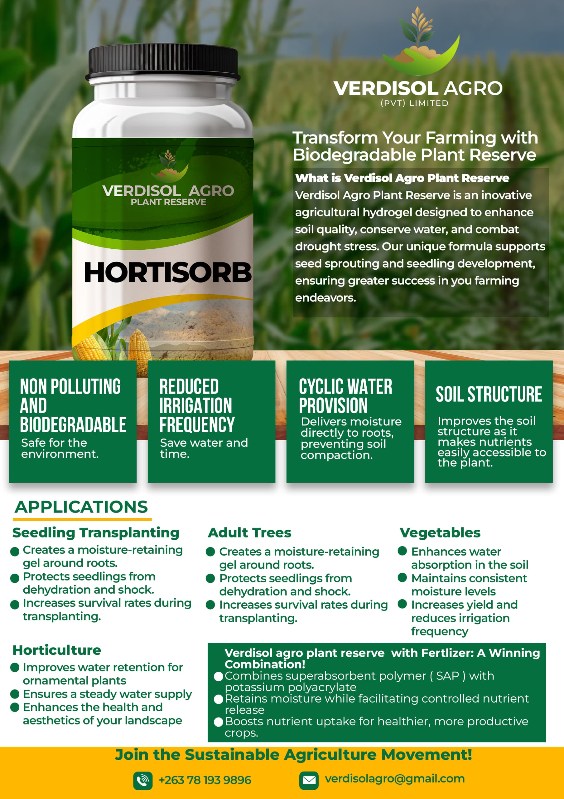 Verdisol Agro Flyer